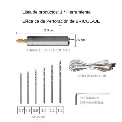🏆【Kúp 1 a získaj 1 zadarmo】Mini USB elektrická ručná vŕtačka, mini DIY elektrická brúska