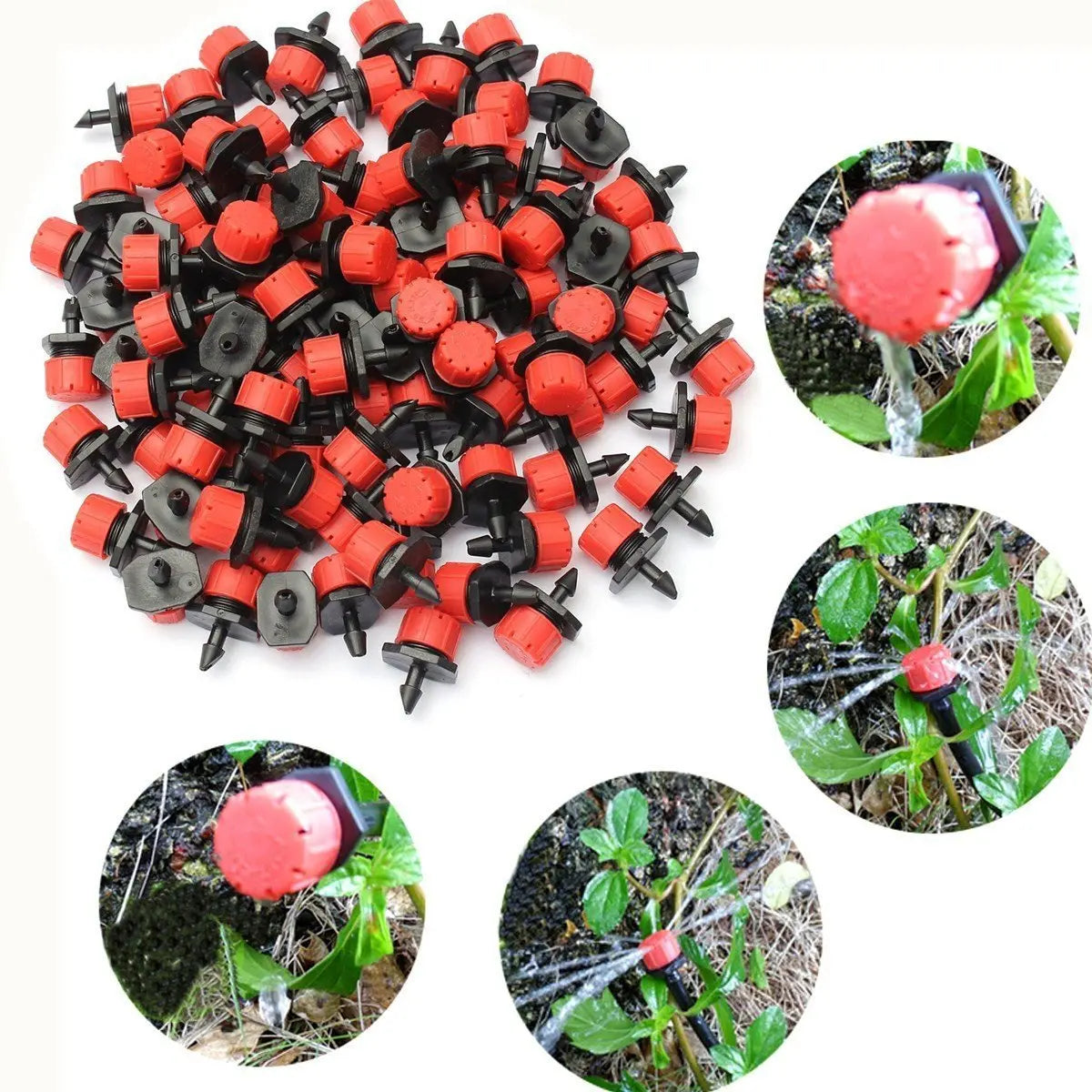 【100 kusov 21 eur】🌱💦Nastaviteľný zavlažovací odkvapkávač