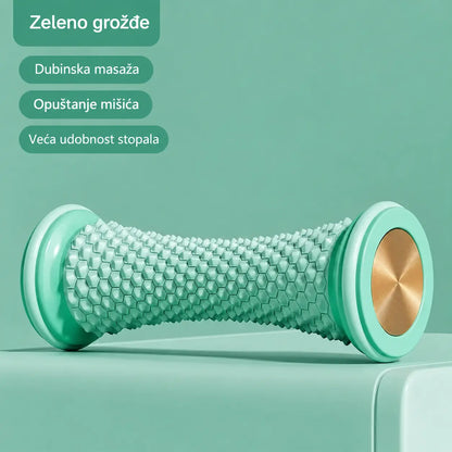 🦶 TPE masažni valjak za stopala — teksturirana površina za opuštanje umornih stopala i stimulaciju refleksnih točaka.
