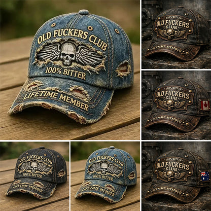 🔥Aktualnie w sprzedaży🔥🧢Old Boys Club – Czapka baseballowa w stylu retro