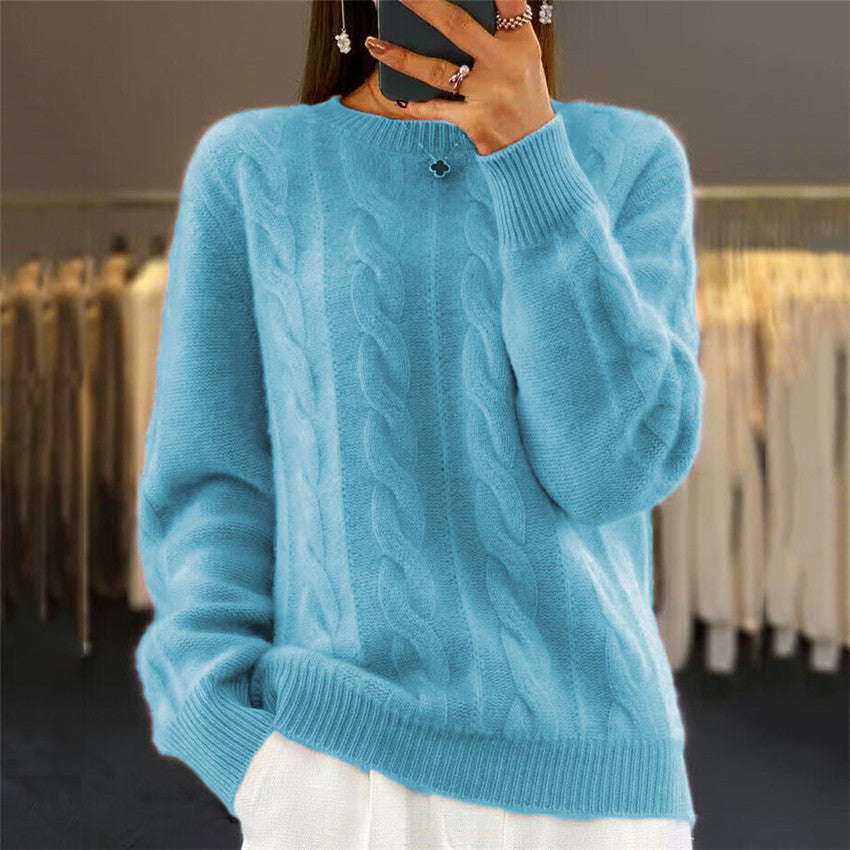 💖【Descuento de temporada del 50 %】Suéter de cachemir para el invierno de 2026 · Cálido y suave