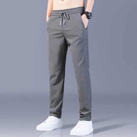 【M-5XL】2025 nuevos pantalones elásticos casuales para hombre, cómodos y de moda.
