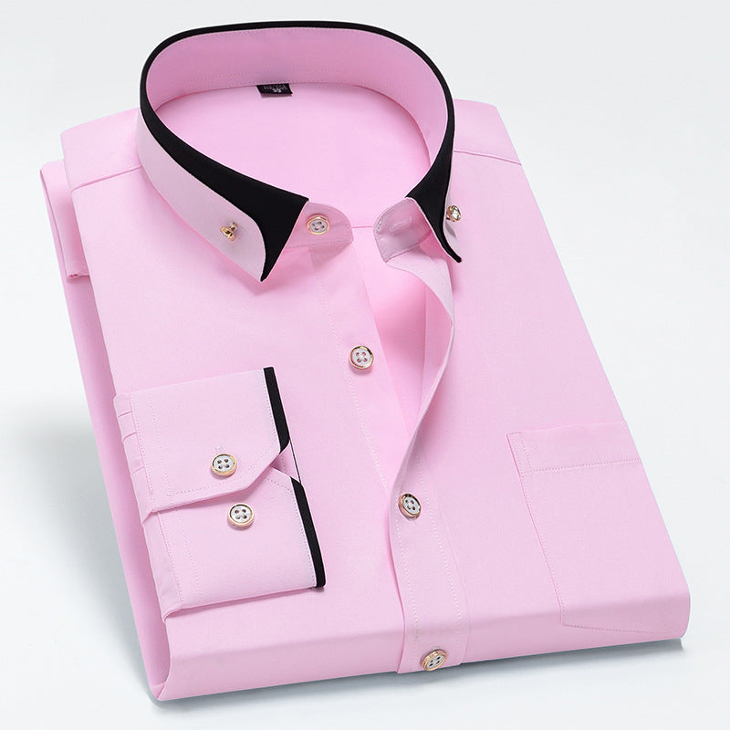 🌷🏆Nowe produkty w gorącej wyprzedaży🌷【S-4XL】👕2025 Nowa oddychająca biznesowa koszula męska casual