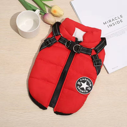 🐕‍🦺【50% popusta】Debelo skijaško odijelo za kućne ljubimce u jesen i zimu, vodootporni i topli pamučni prsluk za mačke i pse