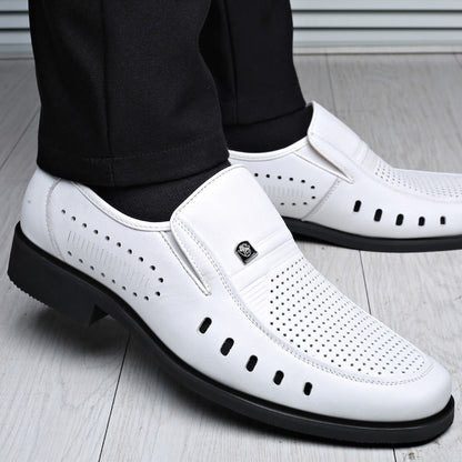💖👟【rozmiary 38-44】🌹Nowe męskie buty skórzane 2026, wygodne, oddychające i stylowe