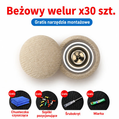🔥【Płatność przy odbiorze】Podsufitka samochodowa opada? Napraw ją za pomocą klipsów mocujących bez demontażu — zestaw do renowacji wnętrza samochodu (narzędzia montażowe + śrubokręt + ręcznik w zestawie)
