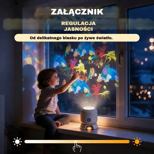 💖🌙【Tylko za pół ceny】2026 dynamiczna obrotowa lampa projekcyjna LED ☁️🔥✨