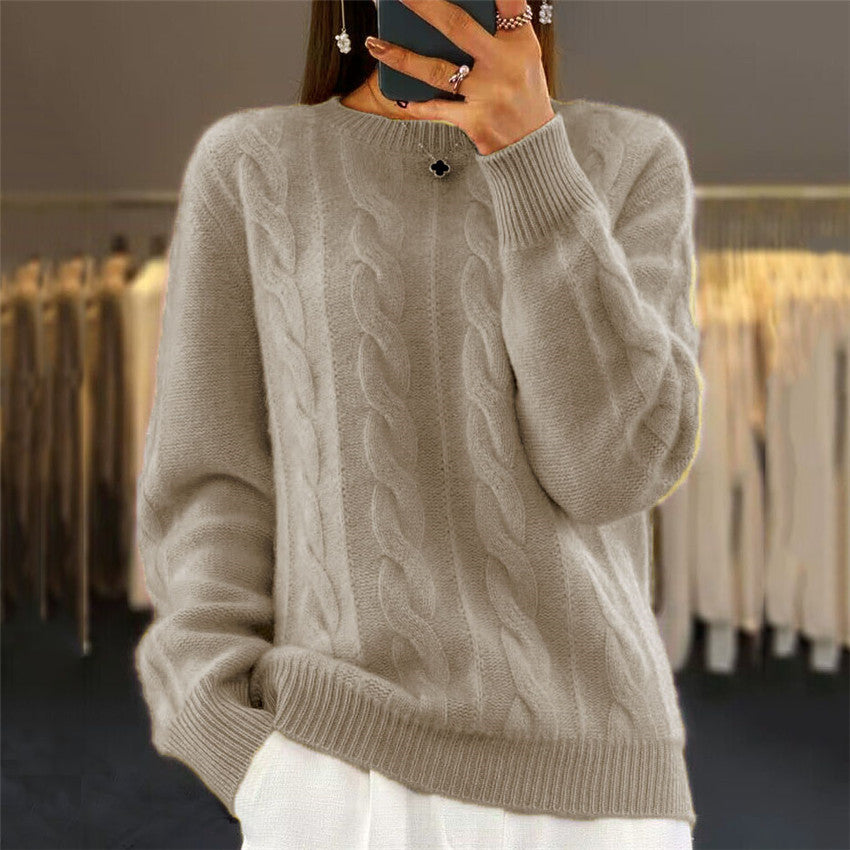 💖【Descuento de temporada del 50 %】Suéter de cachemir para el invierno de 2026 · Cálido y suave