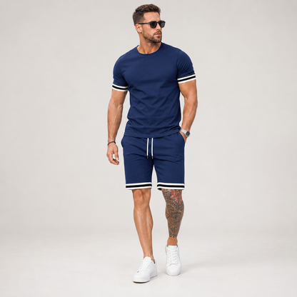 🔥【Nowe zniżki na produkty】【S-3XL】🔥Luźny, plażowy, miękki i przewiewny męski garnitur, bardzo elastyczny i wygodny, nie krępujący ruchów.