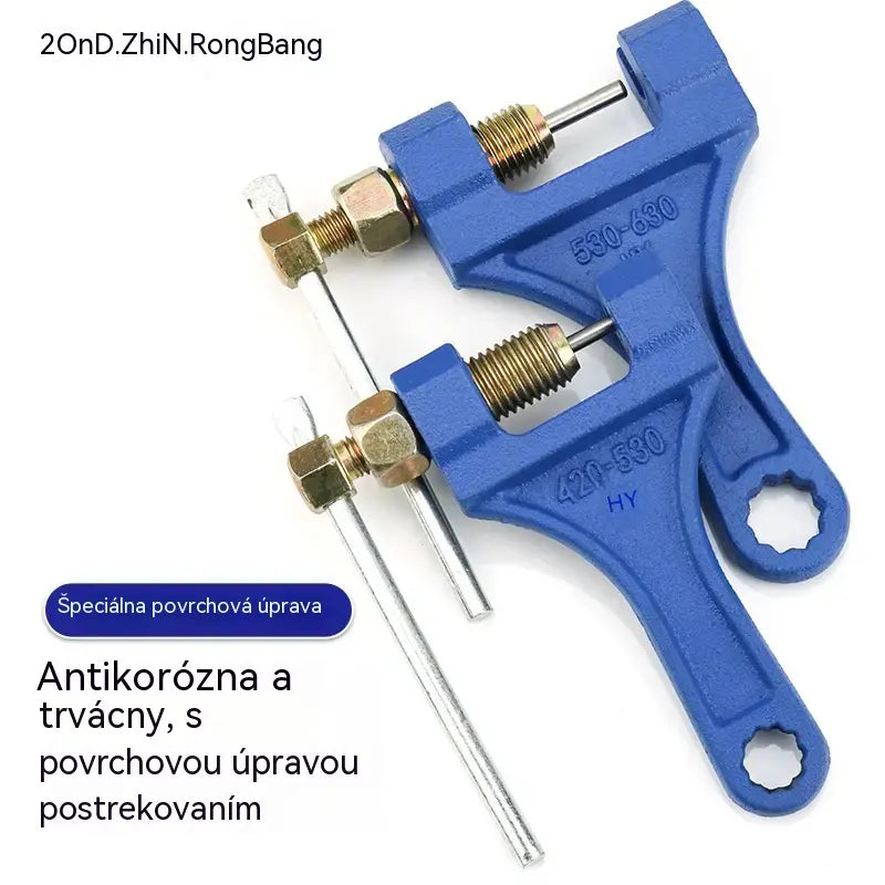 🔗🛠️ Univerzálny odstraňovač reťaze – 1 kus, malý/stredný/veľký, pre bicykle aj motocykle, vysokopevnostný čap.