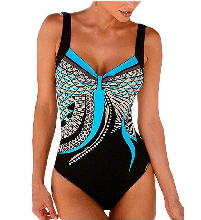🩱🏊‍♀️ Bañador retro nuevo 2026, estampado vintage, estilo bikini