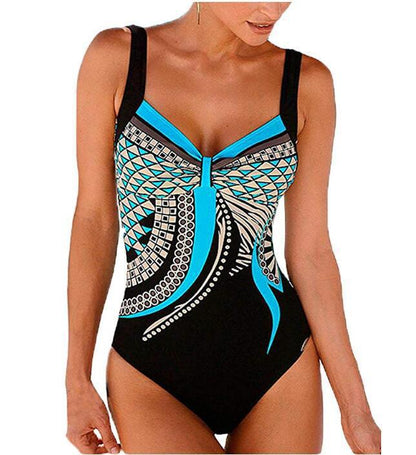 🩱🏊‍♀️ Bañador retro nuevo 2026, estampado vintage, estilo bikini