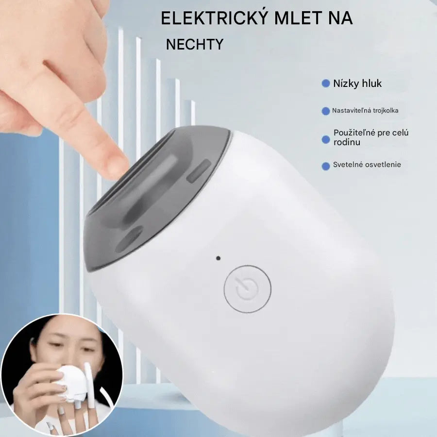 💅 Kúp jeden a druhý získaj zadarmo! ✨Automatický pilník na nechty (1 kus), bezpečne a šetrne sa stará o tvoje nechty.👶🔧
