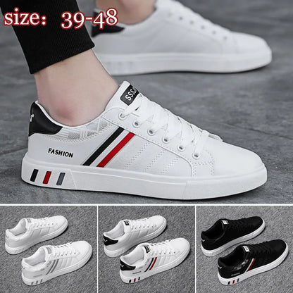 💯🔥 【39-48】Nowe męskie buty casual biznesowe z oddychającej, wodoodpornej i plamoodpornej skóry, z miękką podeszwą