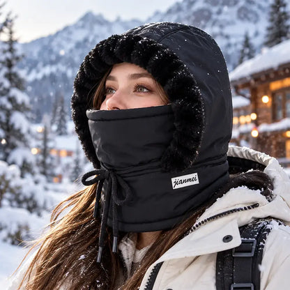 🔥Ciepła czapka outdoorowa z podszewką z polaru – model 3 w 1