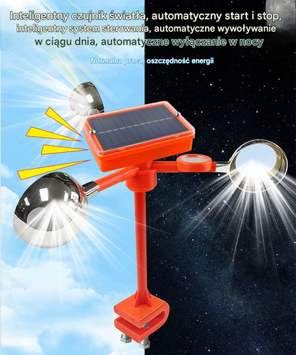 🐦🦉【NOWOŚĆ】Nowy, ulepszony, zasilany energią słoneczną, regulowany odstraszacz ptaków głosem