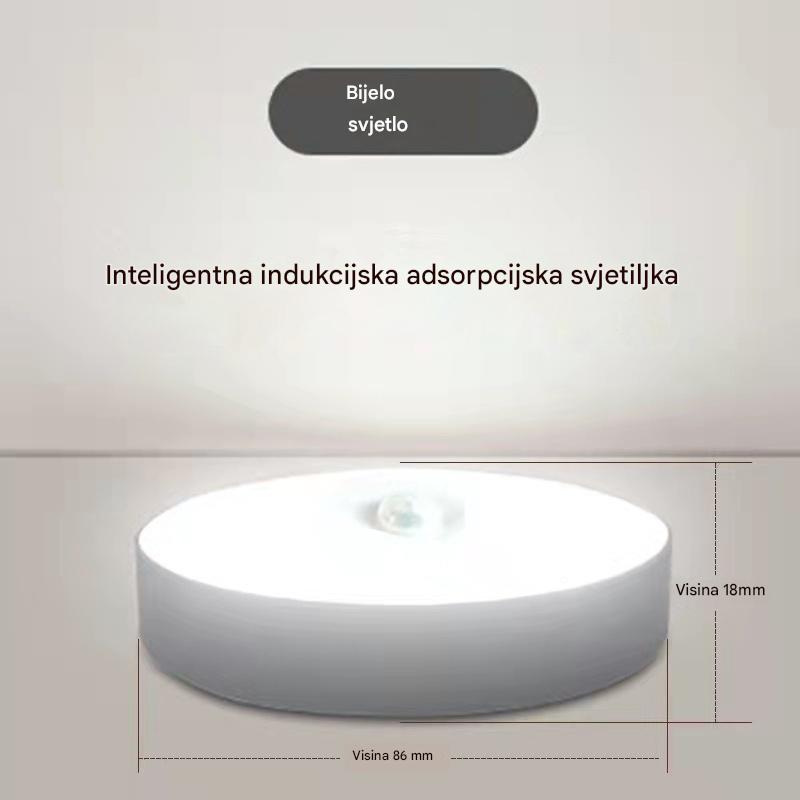 🏡💡 【Kupite jedan, dobijte jedan gratis】 Bežično pametno noćno svjetlo sa senzorom pokreta – praktično, praktično i jednostavno za punjenje.