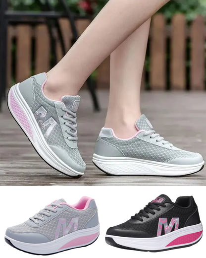 50% de descuento 🔥Zapatillas deportivas de malla para mujer, transpirables y ligeras, cómodas para llevar en verano