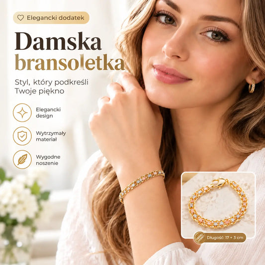 📢📢 Oferta ograniczona czasowo – 50% taniej! ⏰ Elegancka damska bransoletka w stylu kubańskim: zachwycający urok, klasyczny design i wygoda noszenia 💝