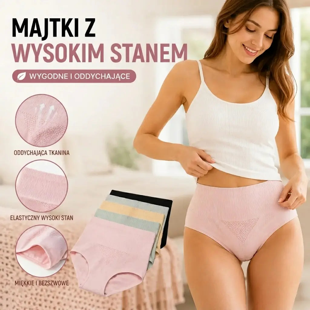 【Zestaw 7 sztuk】 【35–82,5 kg】Wodoodporna bielizna antybakteryjna z wysokim stanem