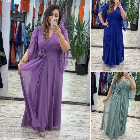 【Последен ден 50% отстъпка】💥【S-5XL】Нова модна рокля, класически дизайн, елегантна и семпла