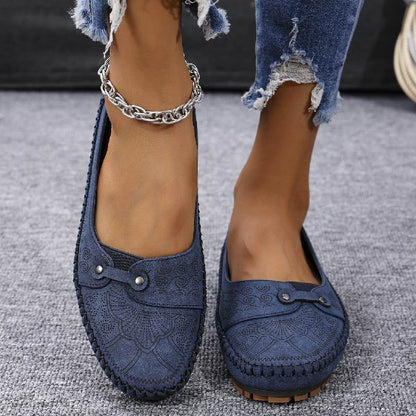 ✨ 50% zniżki✨【35-44】 Damskie buty ortopedyczne z prawdziwej skóry, lekkie, antypoślizgowe, oddychające i wygodne.