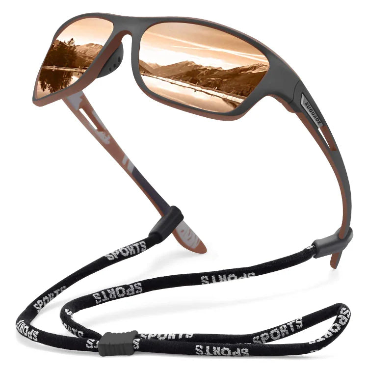 🕶Gafas de sol deportivas para hombre europeas y americanas, Se puede utilizar durante el ciclismo, la pesca, los viajes y las actividades al aire libre.