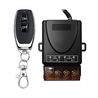 🔥🔌Interruptor de control remoto inalámbrico de 220 V, interruptor de control remoto para motor de bomba de agua, control remoto inalámbrico para luminarias.