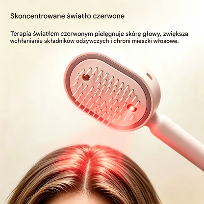 ⚡💨 Elektryczny opryskiwacz z grzebieniem masującym i poduszką powietrzną