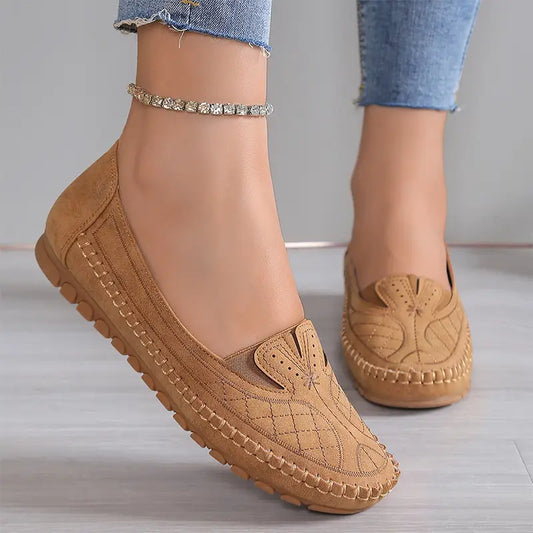 ☁🔥【Zniżka ograniczona czasowo】【36-43】🔥【Tak miękkie, że nie będziesz chciał ich zdejmować】Modne buty codzienne z haftem i ultra miękką podeszwą