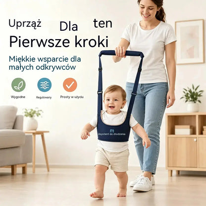 1 sztuka 99 zł  👶🍼 Szelki do chodzenia dla niemowląt | Smycz 2 w 1 dla niemowląt, wygodna, oddychająca i zabezpieczająca przed upadkiem
