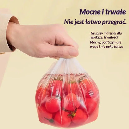 🔥【Oferta specjalna na ostatni dzień: połowa ceny】✨500 sztuk elastycznych, bezpiecznych w kontakcie z żywnością i wielorazowych osłon na żywność