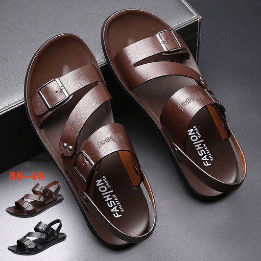 【Artículos para el hogar】🌌【39-48】Sandalias de playa sencillas para hombre, ideales para casa y para exteriores