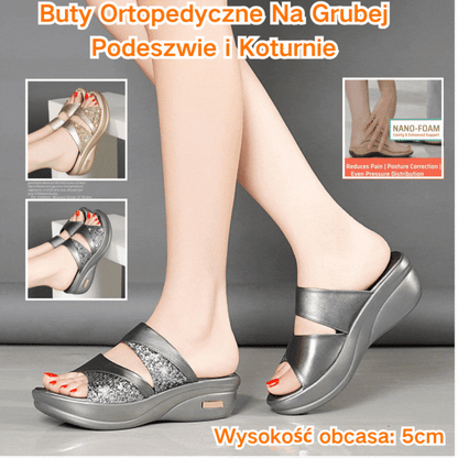 🔥🔥【Zniżka ograniczona czasowo】👏【35-43】👡Stylowe kapcie pasujące na letnią galę,Miękkie, bardzo amortyzowane wkładki sprawiają, że chodzenie jest komfortowe i relaksujące.