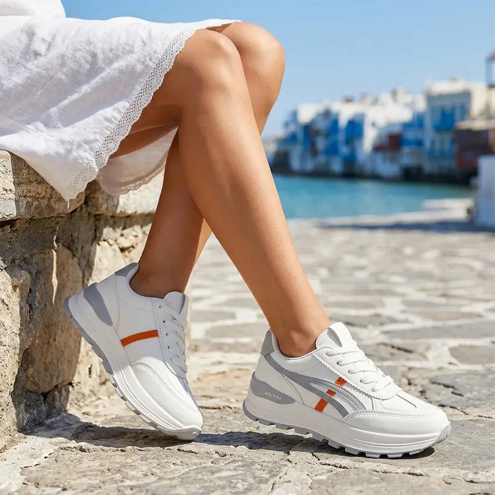 🍂 Na wiosnę i jesień! ✨ Sportowe buty casualowe dla kobiet 👟 Lekkie, z grubą podeszwą z efektem unoszenia, miękkie, oddychające i wygodne, nowoczesne i uniwersalne 💖