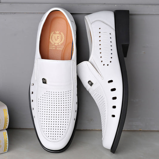 💖👟【rozmiary 38-44】🌹Nowe męskie buty skórzane 2026, wygodne, oddychające i stylowe