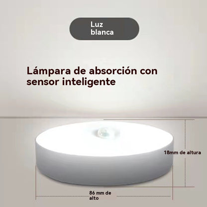 🏡💡 【Compra 1 y llévate 1 gratis】 Luz LED inteligente con sensor de movimiento — Práctica, fácil de cargar y sencilla de usar.