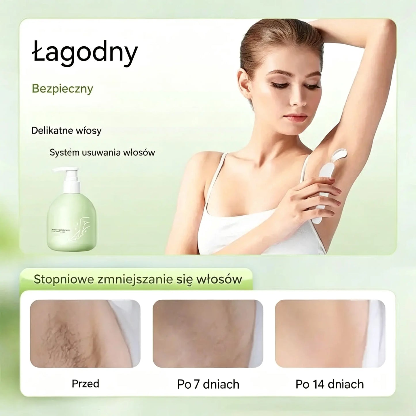 【50% zniżki】✨Delikatny i przyjazny dla skóry zestaw do depilacji | Oferta ograniczona czasowo🎁