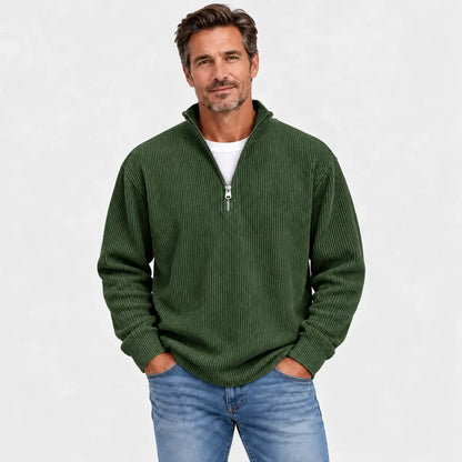 【S-5XL】Nueva sudadera para hombre con cuello alzado, otoño/invierno