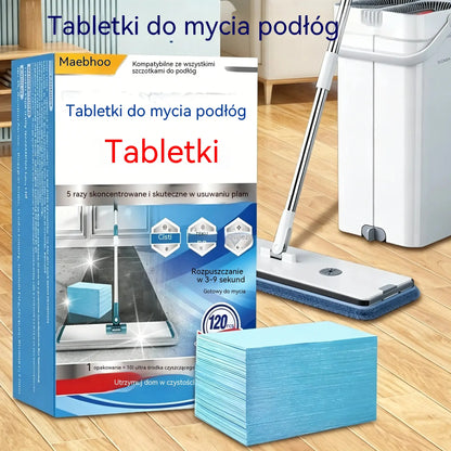 💦🏡【120 sztuk】Rozpuszczalne w wodzie ściereczki do mycia podłóg