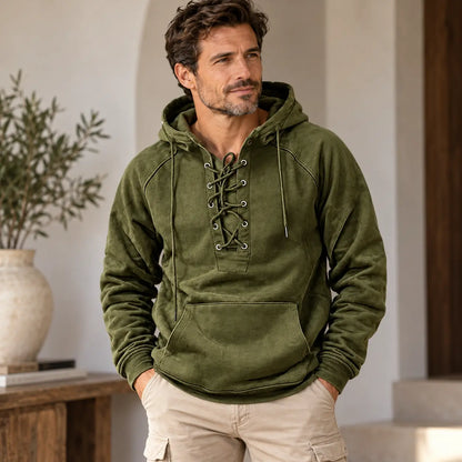 😎【S-3XL】🧥 Muški kardigan od čistog pamuka u vintage stilu — opušten kroj koji laska figuri.