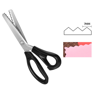 🔥✂️ Nożyce krawieckie ząbkujące, dostępne w 5 rozmiarach.