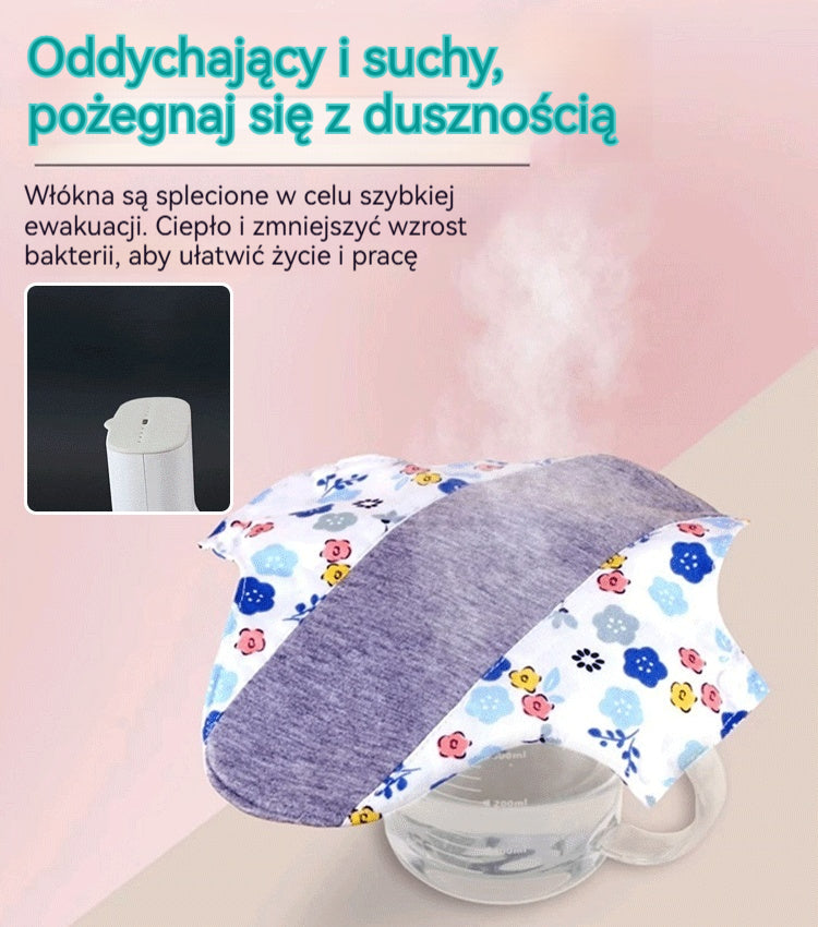 【🔥5 sztuk – 50% zniżki, oferta limitowana】 Wielorazowe wkładki higieniczne do bielizny z bawełny grafenowej – antybakteryjne i zmywalne