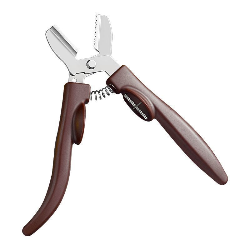 💥【Płatność przy odbiorze】🌰✂️Wielofunkcyjne nożyczki w kolorze kasztanowym💥50% zniżki!
