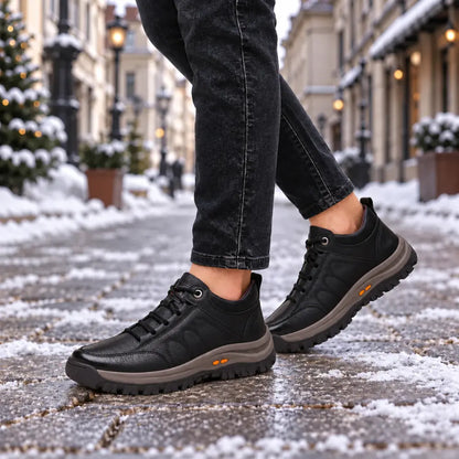 Éxito de ventas: Nuevos zapatos de piel para hombre para el invierno de 2026 — Comodidad absoluta