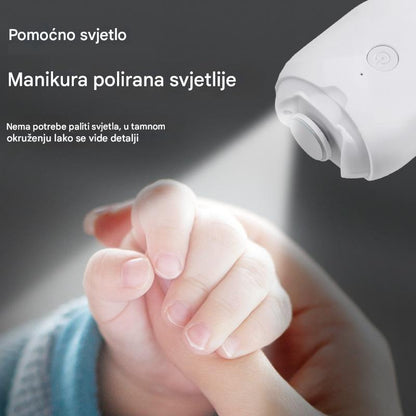 💅 Kupite 1, dobijte 1 gratis! ✨ Automatska turpija za nokte (2 komad) za sigurnu i nježnu njegu noktiju 👶🔧