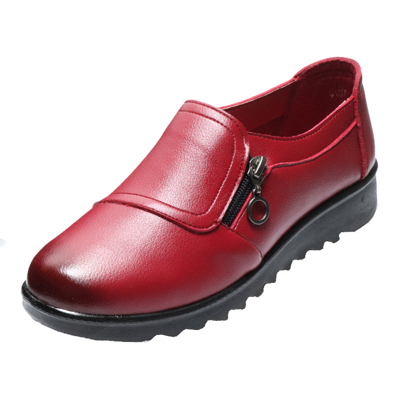 🔥【35-41】Удобни обувки от телешка кожа, мека подметка, неплъзгаща се, устойчива на износване за дълго време, гарантирано качество