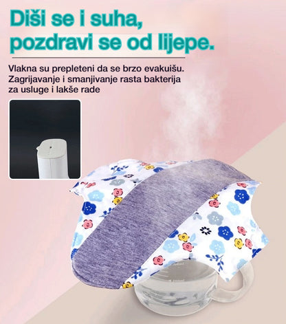 【🔥Pet komada – ograničeno 50% popusta】 Perivi antibakterijski jastučić od grafenskog pamuka