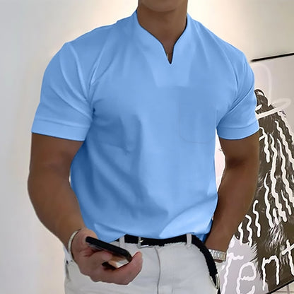 👕Najlepiej sprzedający się w sklepie💥【S-5XL】💥2025 Letnia męska koszula z krótkim rękawem z elastycznej bawełny