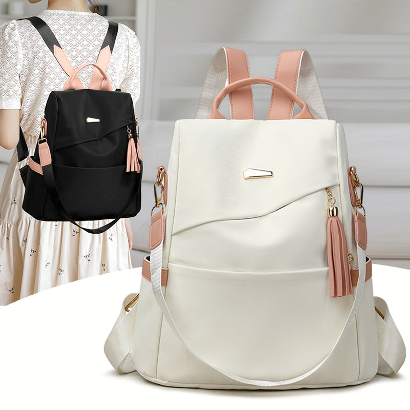 💓50% de descuento por tiempo limitado👜La nueva mochila de viaje de piel suave, con diseño moderno y gran capacidad, para dos usos.